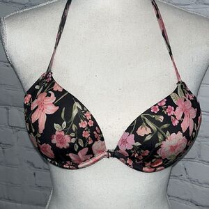 H&M Floral Push-Up Bikini Top - 34A